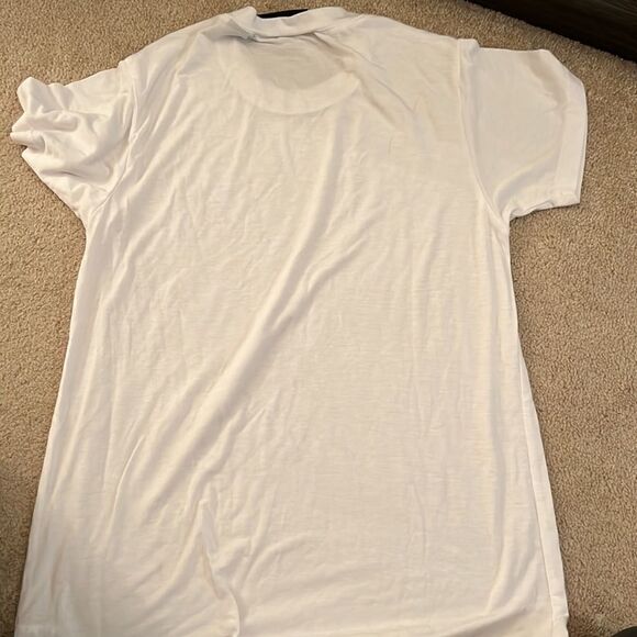New Something Navy WHITE Tee XXS - Picture 4 of 5
